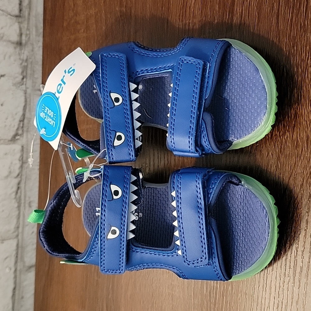 Carter's boy's monster shoes